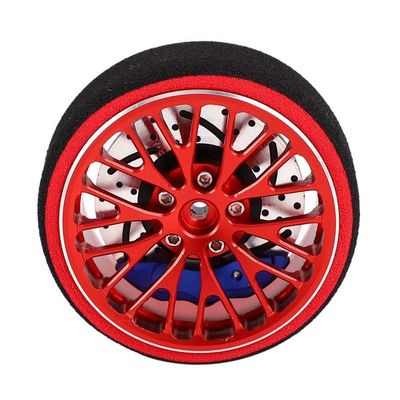 Metal RC Remote Control Steering Wheel for Traxxas TQi TRX-4 TRX-6 Slash Summit, Red