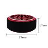 Metal RC Remote Control Steering Wheel for Traxxas TQi TRX-4 TRX-6 Slash Summit, Red view 3