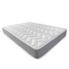 Durmete Online Complete Bed with Reversible Viscotec Mattress, Reinforced Upholstered Base, 6 Legs, Beige, 150 x 190 cm view 2