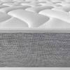Durmete Online Complete Bed with Reversible Viscotec Mattress, Reinforced Upholstered Base, 6 Legs, Beige, 150 x 190 cm view 4