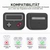 TRONWIN Game Console Case for AirPods Pro 2/1, Black Silicone Protective Cover view 2