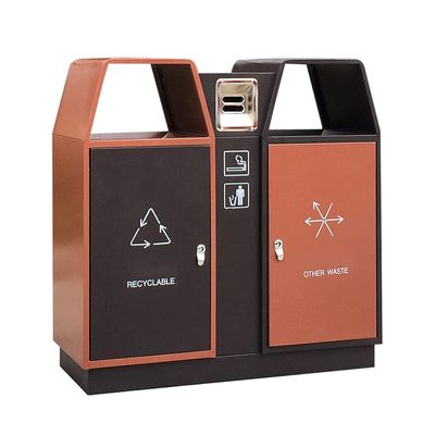 Indoor and Outdoor Waste Bin with Ashtray