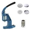 Button Press Set with Lever Press, 26/16 mm Tool and 50 White Plastic Blanks view 1