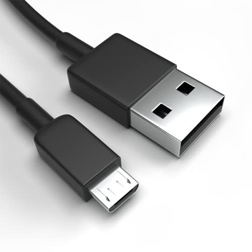 Justcom 6.6 ft Micro-USB Charging Cable for Pioneer C1, Black