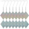 TEHAUX 32-Piece Plastic Diamond Bird Deterrent Discs for Outdoor Use view 1