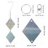 TEHAUX 32-Piece Plastic Diamond Bird Deterrent Discs for Outdoor Use view 4