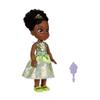Disney Princess Tiana Doll 35 cm, Reflective Glitter Eyes, Movable Joints, Removable Outfit, Shoes, Tiara, Black Updo, for Girls Ages 3+ view 3