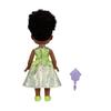 Disney Princess Tiana Doll 35 cm, Reflective Glitter Eyes, Movable Joints, Removable Outfit, Shoes, Tiara, Black Updo, for Girls Ages 3+ view 4