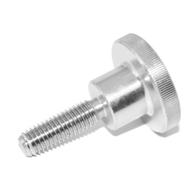 Knurled Screws M6 x 10, 6-Piece, DIN 464, High Form, A1 Stainless Steel