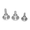 Knurled Screws M6 x 10, 6-Piece, DIN 464, High Form, A1 Stainless Steel view 3