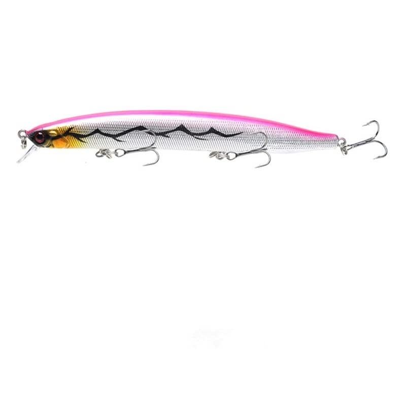 Comcapy 1PC Minnow Trout Lure Crankbait, 138 mm / 20.4 g, Color 4