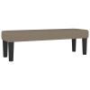 Tidyard Upholstered Hallway Bench, Taupe, 100 x 30 x 30 cm, Fabric view 2
