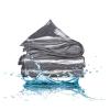 SCNSYL Transparent PVC Tarp, 5 x 4.3 m, Thick, Durable, and Reusable view 1