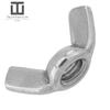 Techtanium M12 × 45/45 mm Carriage Bolts with Stainless Steel A2 Wing Nuts and Washers, 10 pcs view 3