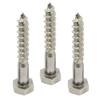 25 Hex-Head Wood Screws, 5 x 40 mm, DIN 571, Stainless Steel A2 view 1