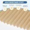 TFSKY Cream Pleated Blind, Clamp-Fix, No Drilling, W80 x H200 cm view 2