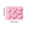 Easter Bunny and Egg Silicone Mold for Cake and Chocolate, Blue, One Size view 3