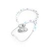 MDF Instruments MD One Epoch Lightweight Titanium Stethoscope for Adults, with Free Replacement Parts Guarantee and Carrying Case, Paws | Silver MDF777TPW view 2
