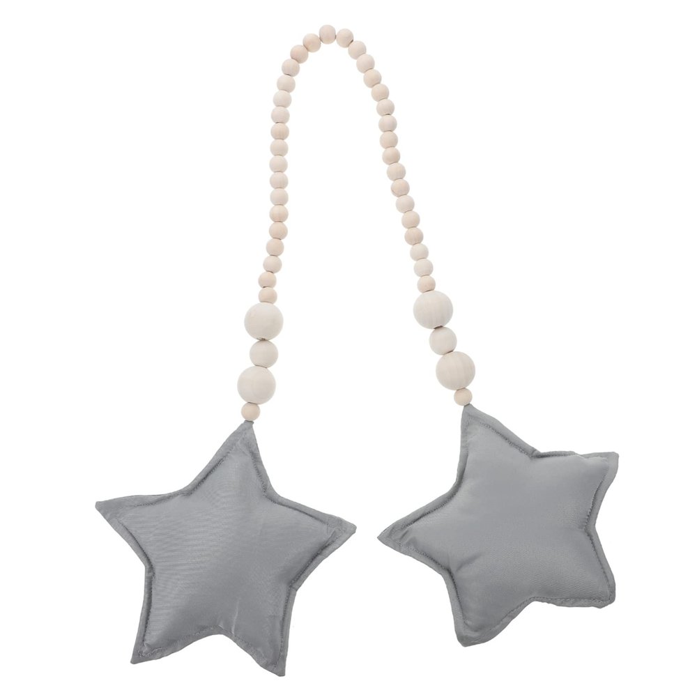 Star-Shaped Beaded Hanging Decor, Nordic Style