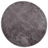ZEYUAN Washable Shag Rug, Bedroom and Living Room, Gray, 120 cm, Non-Slip view 1