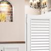 ASDQWER Solid Wood Double-Action Swing Door, Self-Closing Café Saloon Door, Metal Hinges, Custom, W120 x H80 cm (47 x 31 in) view 3