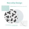 Cow Round Cutting Board, Non-Slip Kitchen Board for Serving and Cutting, 20 cm view 3