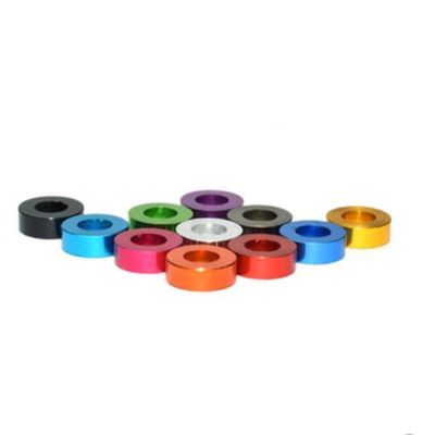 5/10-Piece Lot M3–M10 Colorful Aluminum Flat Washers for RC Parts, M6 × 12 × 2 mm, 10 Pieces, Red