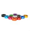 5/10-Piece Lot M3–M10 Colorful Aluminum Flat Washers for RC Parts, M6 × 12 × 2 mm, 10 Pieces, Red view 1