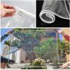 Tear-Resistant Transparent Tarp with Grommets and Rope, 2 m x 6.2 m view 2