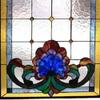 PURRL Stained Glass–Style Fireplace Screen, 31 in H x 40 in W, Decorative Little Surprise view 2