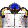 PURRL Stained Glass–Style Fireplace Screen, 31 in H x 40 in W, Decorative Little Surprise view 4