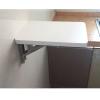 Wall-Mounted Wooden Folding Table and Drop-Leaf Desk view 1