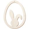 Wooden Decorative Easter Eggs V1 – Natural Birch – Easter Crafts & Decor view 1