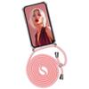 ONEFLOW Twist Case for iPhone 14 with Detachable Strap, Pink view 1