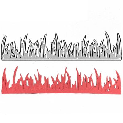 Danlai Grass Border Cutting Die Template
