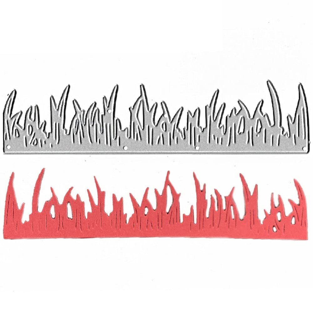 Danlai Grass Border Cutting Die Template