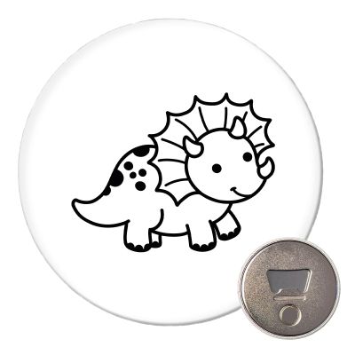 Huuraa Triceratops Dinosaur Gift Magnet