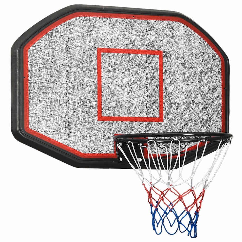 vidaXL Basketball Hoop with Backboard Black 109 x 71 x 3 cm Polyethylene