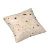 Burrito Tortilla Plush Cushion Cover, 45 x 45 cm view 2
