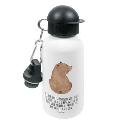 Mr. & Mrs. Panda Bear “Looking Over the Shoulder” Water Bottle