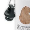 Mr. & Mrs. Panda Bear “Looking Over the Shoulder” Water Bottle view 3