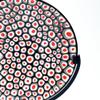 YourMurano Murano Glass Plate for Home Decor, Authentic Italian-Made Glass Artwork, Handmade Glass Centerpiece, Red Murrine Plate view 3