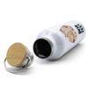 Mr. & Mrs. Panda Personalized Stainless Steel Water Bottle Bear Love view 2