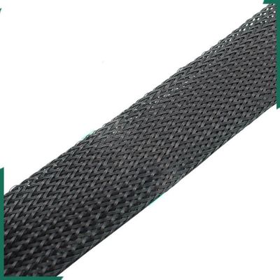 CTLH20 Black Insulated Braided Sleeve, 4 mm, 10 m
