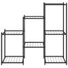 Chusui Flower Stand, 83 x 25 x 80 cm, Black Iron view 3