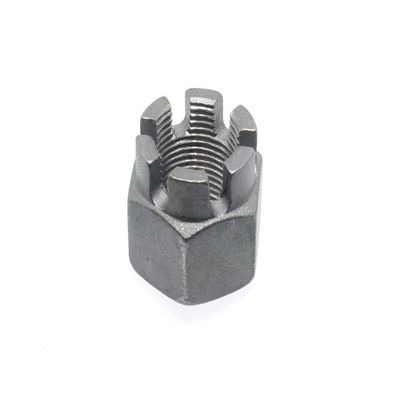 100 pcs. Castellated Nuts DIN 935 Fine Thread M18 x 1.5 - Steel