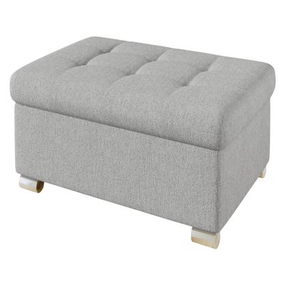 Mirjan24 Niko Gro Upholstered Stool with Quilted Seat (Matana 01)