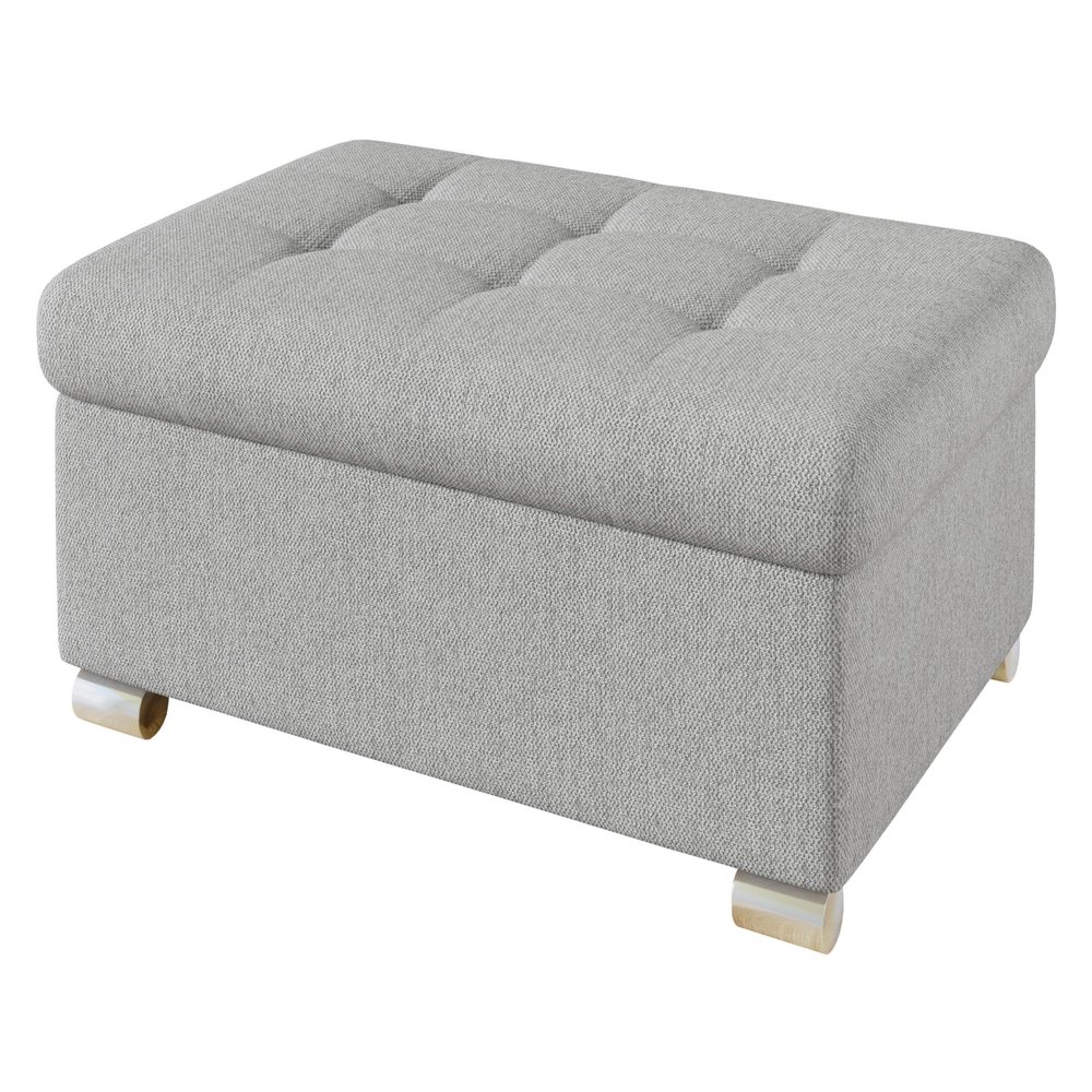 Mirjan24 Niko Gro Upholstered Stool with Quilted Seat (Matana 01)