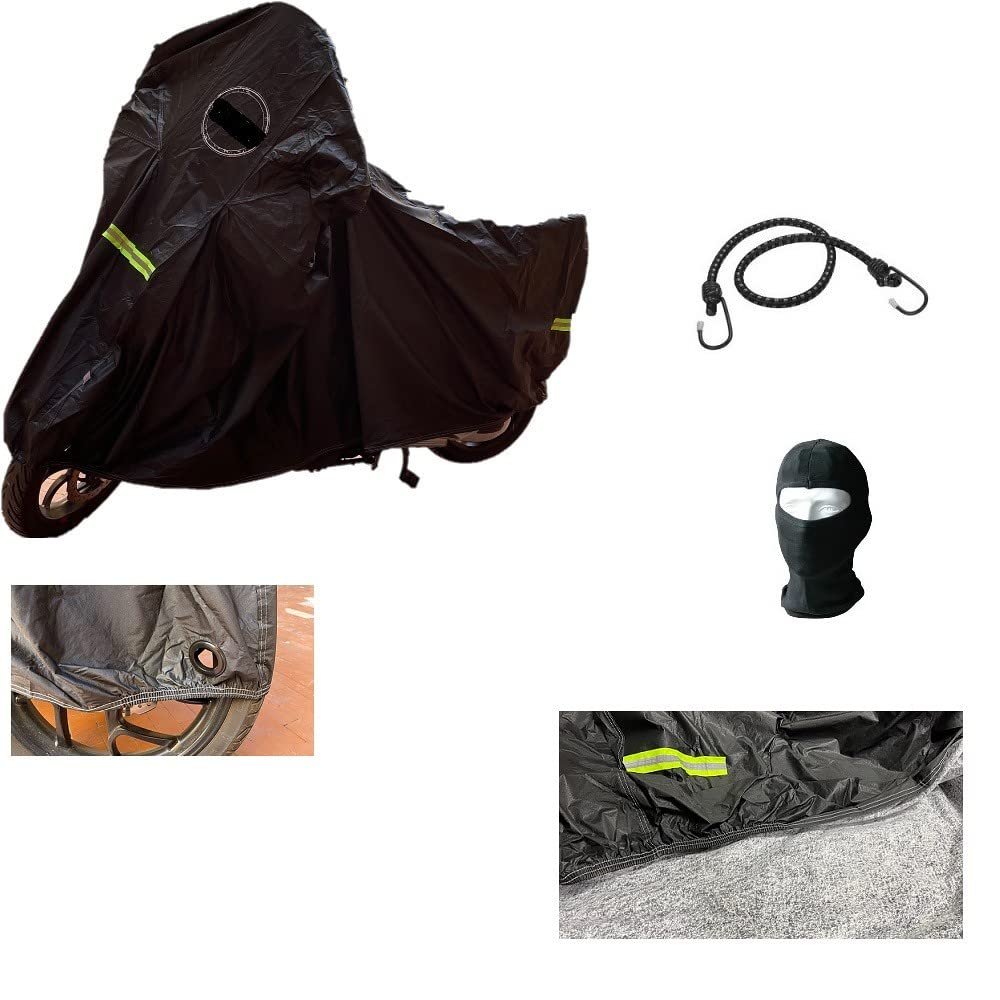 Waterproof Scooter Cover for Piaggio Vespa 200 PX, Size M, 203 x 89 x 122 cm