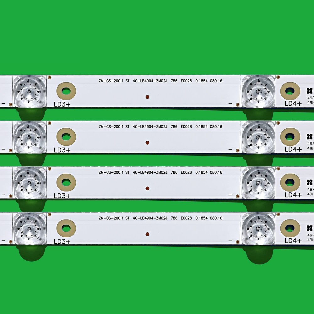 SAAKO LED Backlight Strip for TCL 49P3 L49P3CFS D49A620U B49A81S-UD L49P1-UD L49P2-UD 4C-LB4904-HR07J 49HR330M04A2 V3 HR-17624-05008
